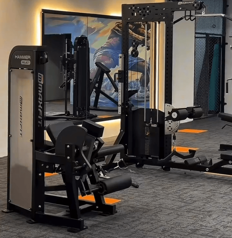 Fitness club facilities showcase