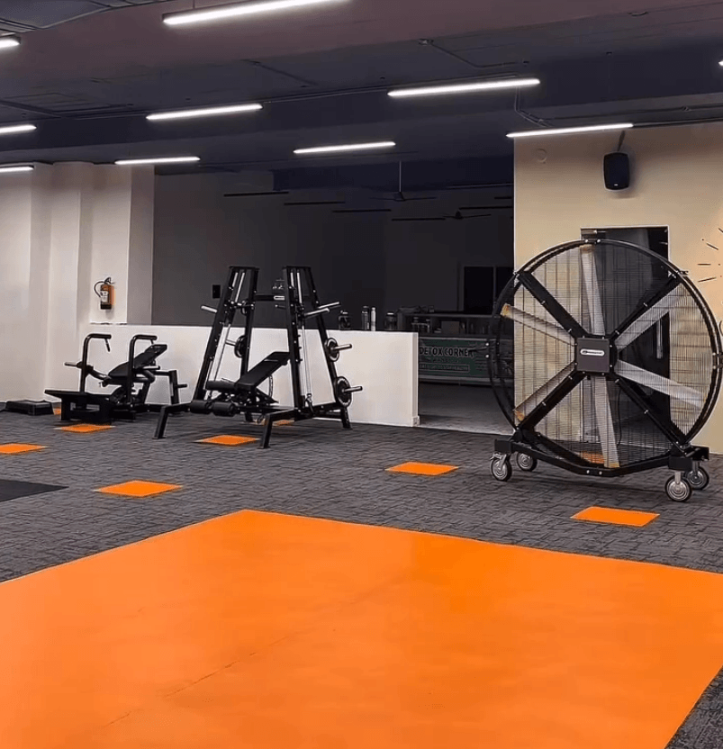 Legend Fitness Club gym interior view